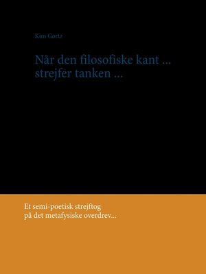 cover image of Når den filosofiske kant